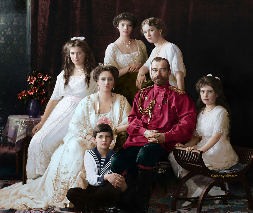 Царская семья Николая II, 1914 год Царская семья Николая II, 1914 год