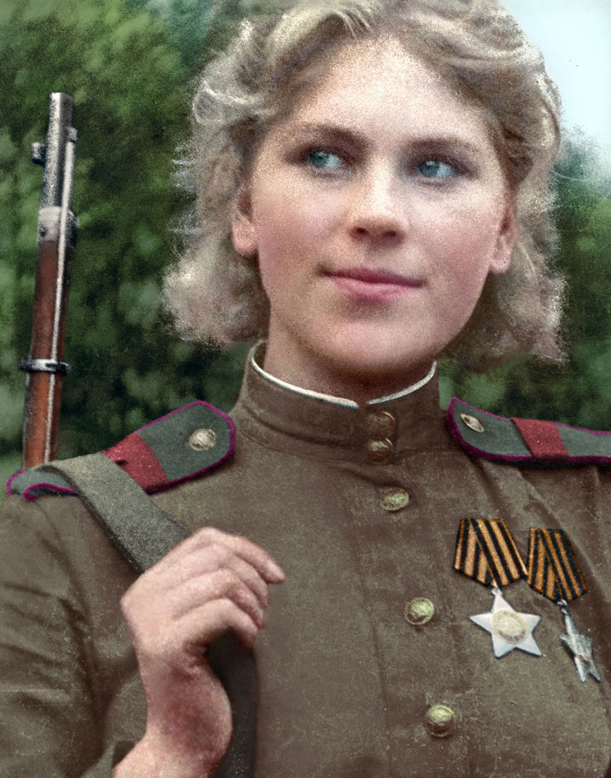 Совесткий снайпер Роза Шанина Совесткий снайпер Роза Шанина