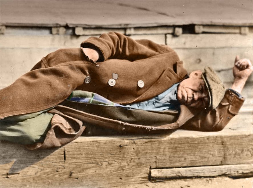 Раскрашенная эпоха: 30 цветных фото Великой Дипрессии в США Раскрашенная эпоха: 30 цветных фото Великой Дипрессии в США