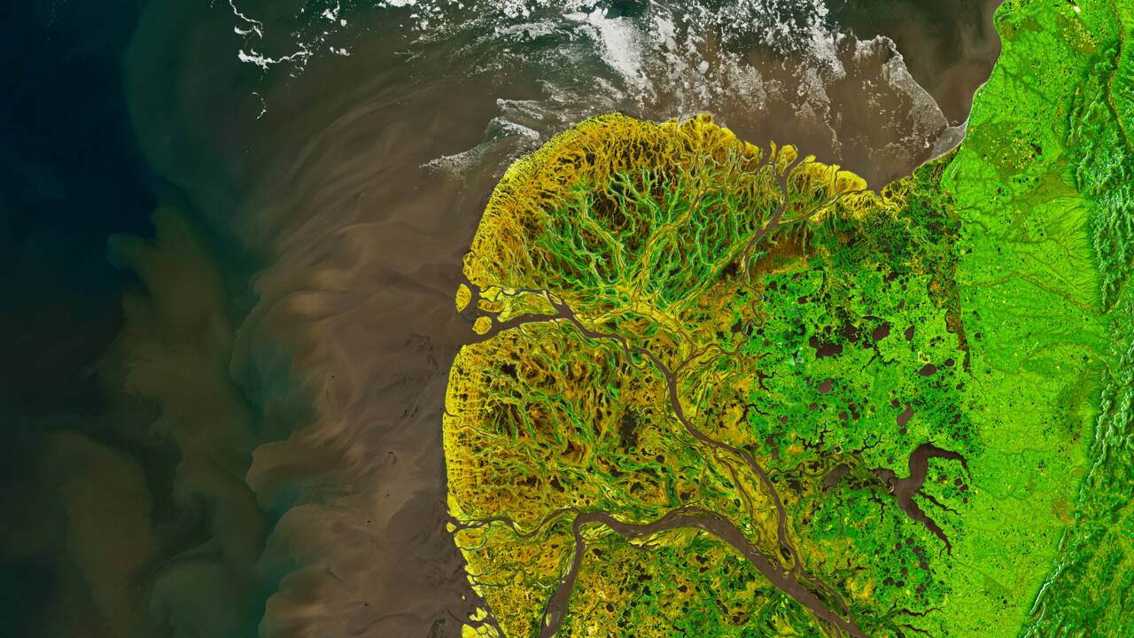 10 необычных снимков Земли, сделанных спутниками Landsat 10 необычных снимков Земли, сделанных спутниками Landsat