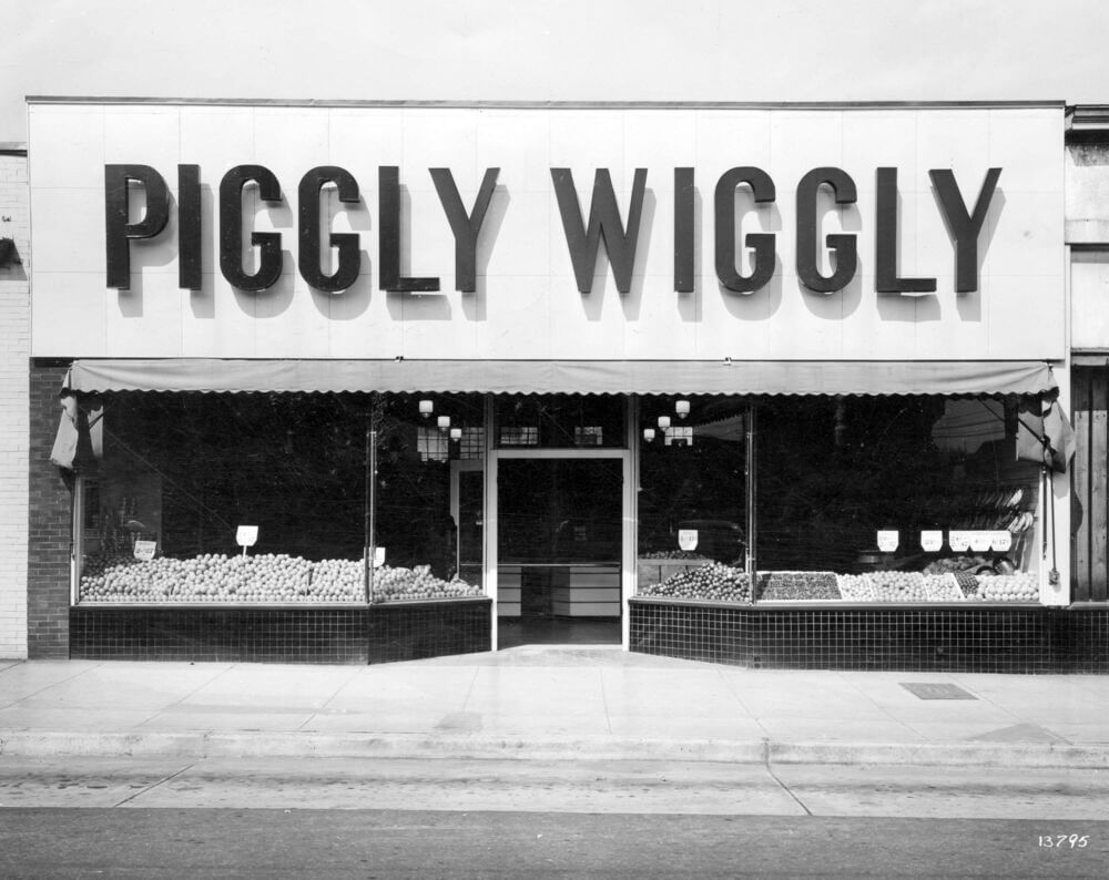 Piggly Wiggly - первый в мире магазин самообслуживания Piggly Wiggly - первый в мире магазин самообслуживания