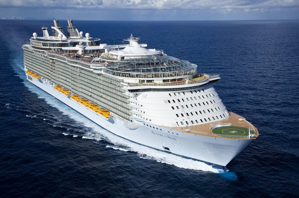 Royal Caribbean Allure of the Seas (Топ 15 Самые большие круизные лайнеры) Royal Caribbean Allure of the Seas (Топ 15 Самые большие круизные лайнеры)