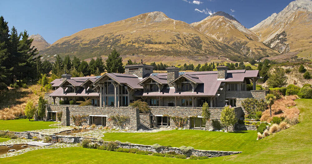 Blanket Bay in Glenorchy, Новая Зеландия Blanket Bay in Glenorchy, Новая Зеландия