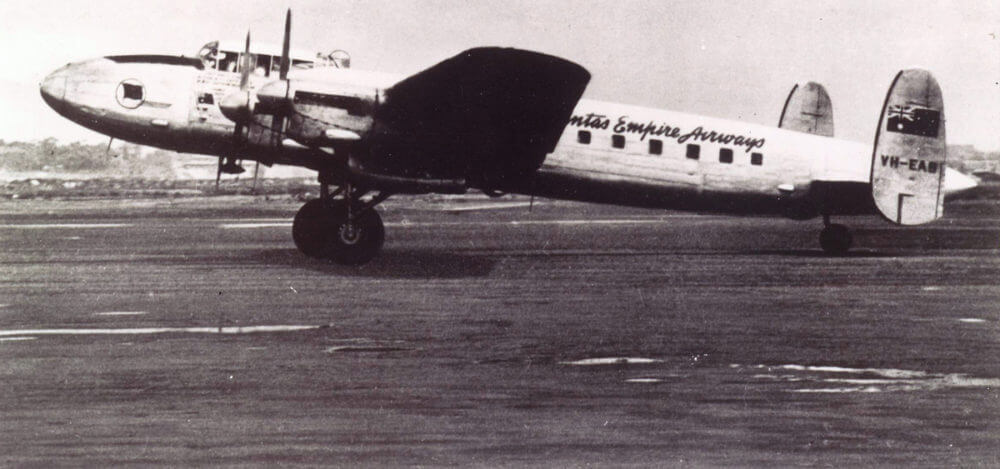 Qantas. Avro Lancastrian Qantas. Avro Lancastrian
