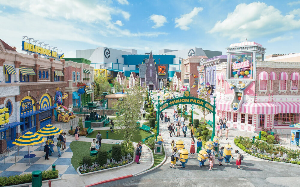 Universal Studios Japan - 2-й самый посещаемый парк развлечений в Японии Universal Studios Japan - 2-й самый посещаемый парк развлечений в Японии