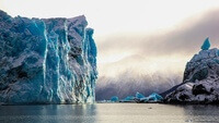 Ледник Перито-Морено, красота голубых льдов