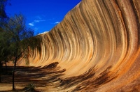 Wave Rock: Каменная волна в Австралии