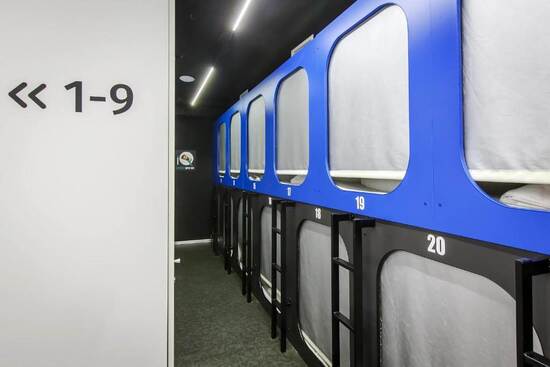Капсульные отели и хостелы Москвы (Capsule hotels and hostels in Moscow)