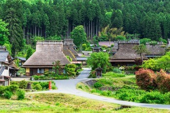 Мияма (美山) — сельский район с аутентичной атмосферой сельской Японии